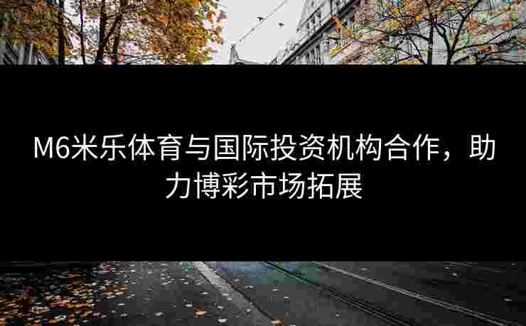 M6米乐体育与国际投资机构合作，助力博彩市场拓展
