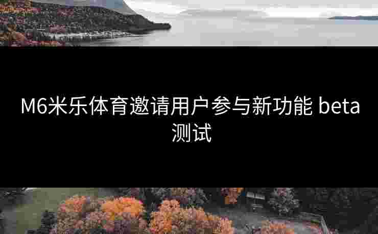 M6米乐体育邀请用户参与新功能 beta 测试
